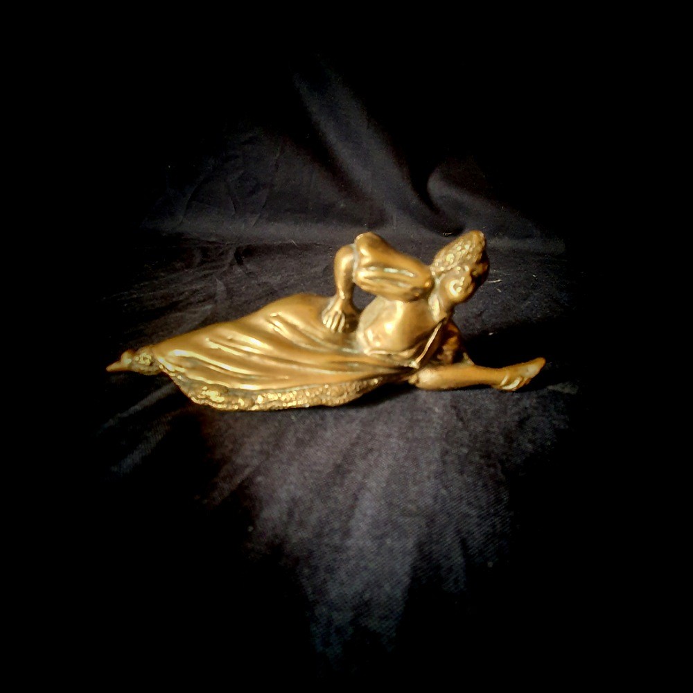 Ancien sujet érotique en bronze