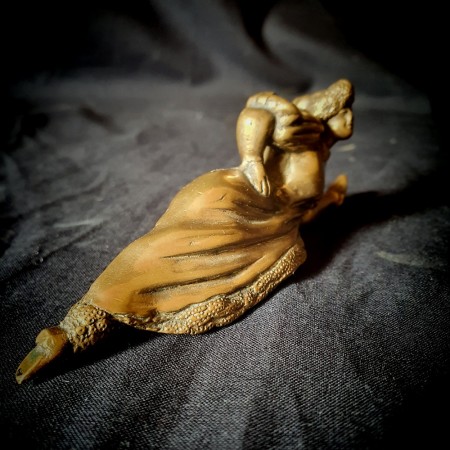 Ancien sujet érotique en bronze